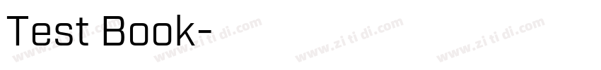Test Book字体转换 Test Book字体转换